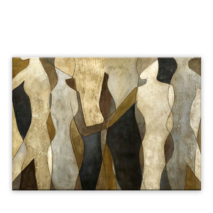 Decorazione astratta personalizzata velluto donna classica pittura a olio nuda indiana - Product Image 1