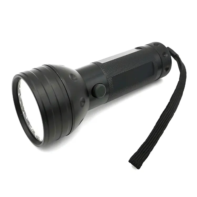 aluminium 365nm 395nm black light 51led uv flashlight blacklight