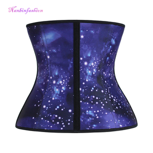 NANBIN che vende a caldo nove ossa in acciaio blu stella nuovo stile <span class=keywords><strong>corsetto</strong></span> per vita in lattice <span class=keywords><strong>taglie</strong></span> <span class=keywords><strong>forti</strong></span> - Product Image 3