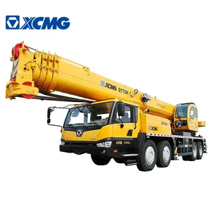 XCMG Resmi 70ton Truk Mobile Crane QY70K-I Konstruksi Peralatan untuk Dijual