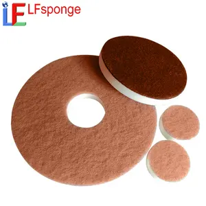 Kim Cương Buffing Melamine Sponge Pads Đá Cẩm Thạch Bê Tông Granite Tầng Làm Sạch Burnishing Pads Thêm Nước Không Có Hóa Chất Ướt Đánh Bóng