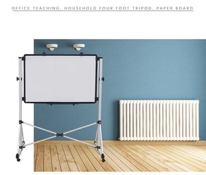 Haute Qualité Bureau Double Face Réversible Mobile Flip <span class=keywords><strong>Tableau</strong></span> Effaçable À Sec Magnétique Tableaux Blancs - Product Image 5