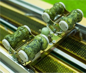 Cama massageadora jade com 9 + 4 rolos de jade - Product Image 3