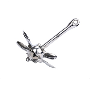 <span class=keywords><strong>Ancre</strong></span> de <span class=keywords><strong>bateau</strong></span> pliante en acier inoxydable polie miroir prix de gros bon marché - Product Image 3