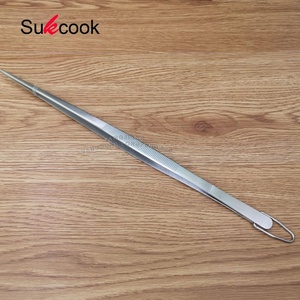 <span class=keywords><strong>Pinzas</strong></span> <span class=keywords><strong>de</strong></span> chef <span class=keywords><strong>de</strong></span> acero inoxidable para barbacoa extralargas <span class=keywords><strong>de</strong></span> grado alimenticio - Product Image 3