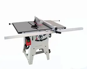 10 "riving knife contrailer saw con sistema de valla t-square de 30", mini sierra de mesa para carpintería, precio de máquina de sierra de panel