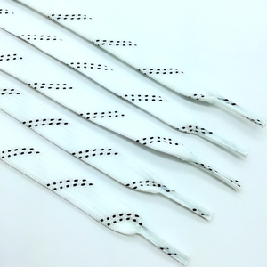 맞춤형 디자인 신발 끈 소매를위한 플랫 왁스 하키 스케이트 끈 - Product Image 4