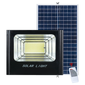 ALLTOP jardín al aire libre se lámpara 50w <span class=keywords><strong>100w</strong></span> 150w 200w <span class=keywords><strong>solar</strong></span> led Luz de inundación con control remoto - Product Image 1