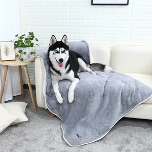 高品质的 3 种颜色温暖的小狗床垫盖宠物毯子