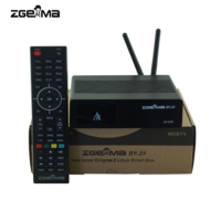 Récepteur UHD 4K ZGEMMA H9.2S avec système d'exploitation Linux numérique HEVC/H.265, Enigma2, double cœur, double tuner DVB-S2X+S2X