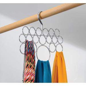 Sciarpa Gancio-<span class=keywords><strong>Dell</strong></span>'organizzatore Di Immagazzinaggio Rack per Sciarpe, Cravatte, Cinture, Scialli, pashmine e Accessori-18 Loo - Product Image 2