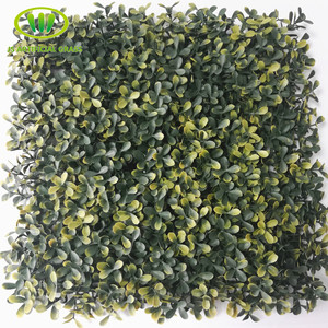 Al por mayor <span class=keywords><strong>boj</strong></span> artificial verdor paneles Canadá para la decoración al aire libre plástico hoja bolsa titular - Product Image 3