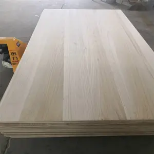 Poplar Finger Joint Board Solid Wood Profile Timber Poplar Lumber Fir Finger Joint Paulownia Board