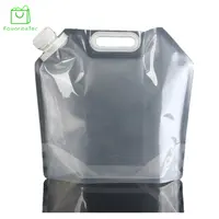 Disposable Plastic Water Bag, 1 Gallon, 10 L