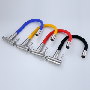 <span class=keywords><strong>Rubinetto</strong></span> da cucina ad acqua fredda singola di alta qualità <span class=keywords><strong>a</strong></span> parete nero 304 acciaio inossidabile tubo universale lavello adattamento - Product Image 5
