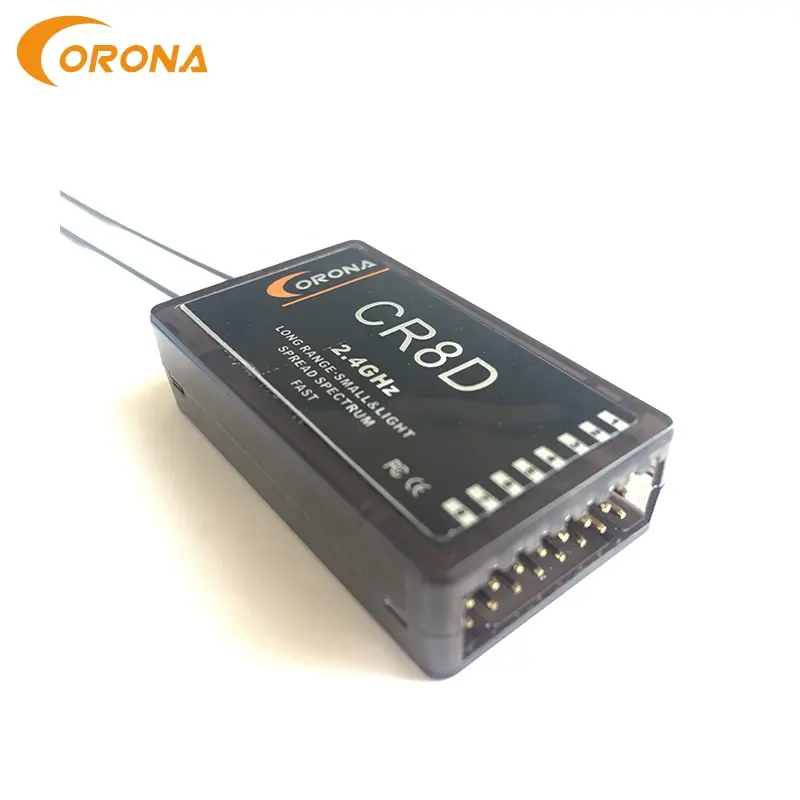 Corona CR8D 2.4g DSSS rc transmitter and receiver for rc airplane / rc drone