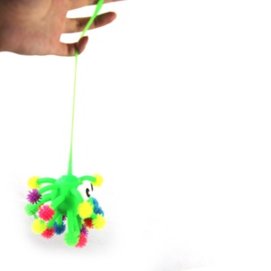 2019 hot bán nhiều dài xúc tu tpr ánh sáng lên nóc bóng nhấp nháy fluffy bóng với đôi mắt to - Product Image 3