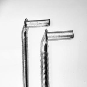 Klasse 8.8 L Gevormde Type Stalen Ankerbouten Met Gegalvaniseerde Moer Din Standaard - Product Image 1