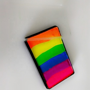 Nước Dựa Halloween Bdy Sơn Trang Điểm Palette, Đa Màu Chia Bánh Cầu Vồng Mặt Sơn - Product Image 4