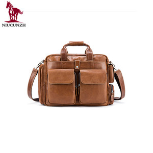 Dropshipping. exclusivo. 8920 grandes funcional hombres hombro bolsas maletín No nombre italiano bolsos de cuero de México - Product Image 2