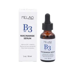 MELAO-suero de nicotinamida para el cuidado de la piel, hidratante, antiarrugas, vitamina B3