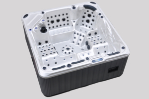 Jacuzzi Exterior Independiente Moderno Rectangular para 7 Personas, 2400x2400, con Drenaje, Modelo JCS-16A - Product Image 5