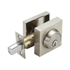 Safes Door Lock Contemporary Keyed Entry Single Cylinder Deadbolt Lock For Wooden Door North-American Deadbolt lock