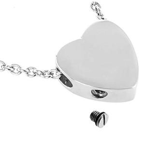 Cremación urna collar memorial colgante para cenizas urnas joyas que dejaron <span class=keywords><strong>huellas</strong></span> en mi corazón de memoria - Product Image 2