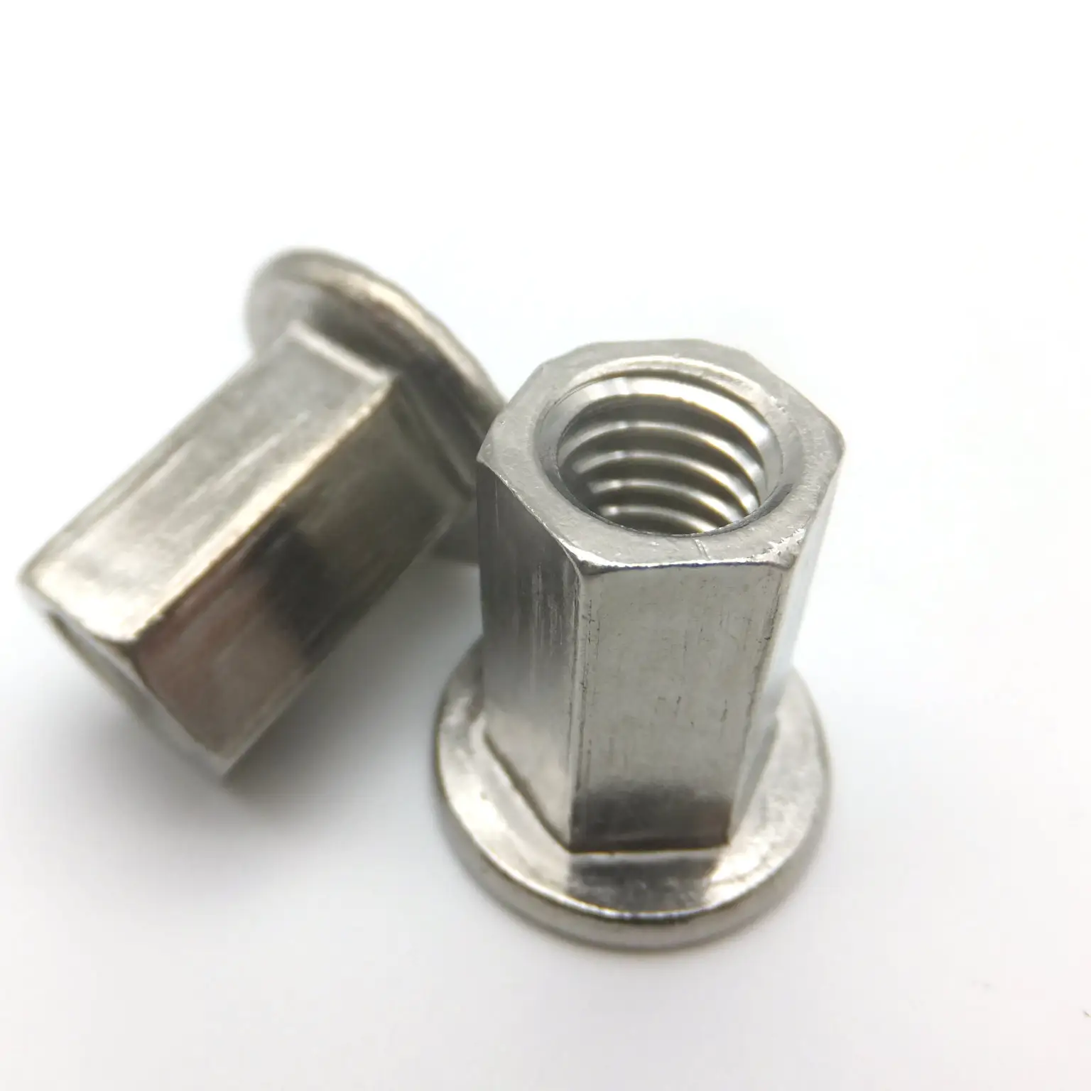 Hardware Material High Strength Ansi Low Carbon Steel Flat Head M7 M3 Stainless Flange Nut M30