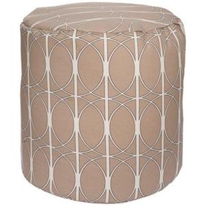 Orange Modern Round Kids Pouf Velvet Ottoman Waterproof Bedroom Bench with Removable <strong>Storage</strong> Hotels Trellis Fabric <strong>Foot</strong> <strong>Stool</strong> - Product Image 6