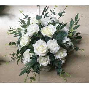 ขายร้อน Elegant Custom ประดิษฐ์ดอกไม้ Centerpieces บอลดอกไม้สำหรับงานแต่งงานตกแต่ง