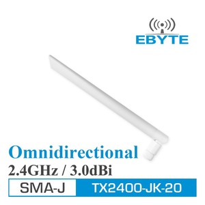 Ebyte <span class=keywords><strong>2</strong></span>,<span class=keywords><strong>4</strong></span> <span class=keywords><strong>GHz</strong></span> UHF, VHF TX2400-JK-20 <span class=keywords><strong>2</strong></span>,<span class=keywords><strong>4</strong></span> <span class=keywords><strong>GHz</strong></span> RF <span class=keywords><strong>antena</strong></span> <span class=keywords><strong>omnidireccional</strong></span> - Product Image 2