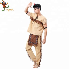 PGMC1026 Wild West Native Indian Hommes déguisements halloween costume - Product Image 3