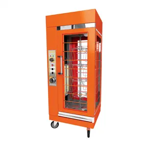 गैस रोटरी चिकन Rotisserie के साथ गर्म हवा परिसंचरण VXK-726F