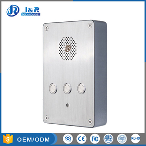 Metro JR301-3B Vandal-proof Telefono <span class=keywords><strong>VoIP</strong></span>, hands-free SIP Aiuto point per Auto di parcheggio - Product Image 2