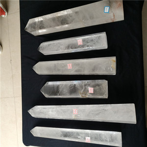 Große größe natürliche klare quarz kristall türme lange und dünne kristall zauberstäbe - Product Image 5