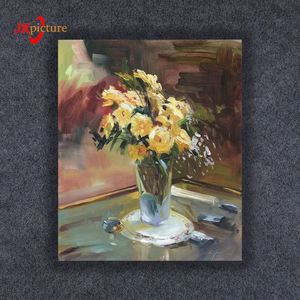 Produttore di Vendita Vaso di <span class=keywords><strong>Fiori</strong></span> <span class=keywords><strong>Dipinti</strong></span> Arte su Tela per La Decorazione Domestica - Product Image 3