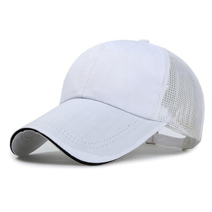 White least wholesale in White <strong>yupoong</strong> of material of mesh hats <strong>trucker</strong> - Product Image 5