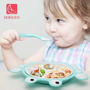 Bebé niños comida plato de plástico de los niños de plato dividido - Product Image 1