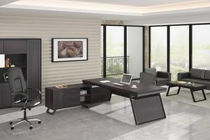 Ensemble de bureau de direction moderne en mélamine, table de direction, prix - Product Image 5