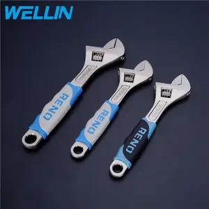 Hot Selling Bright Chrome Plated Alloy Steel Function Adjustable Wrench