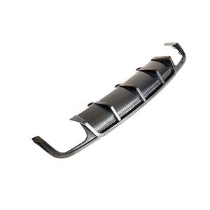 Un estilo <span class=keywords><strong>A6</strong></span> de fibra de carbono coche labio trasero difusor para <span class=keywords><strong>Audi</strong></span> <span class=keywords><strong>A6</strong></span> <span class=keywords><strong>Sline</strong></span> S6 2015-2018 - Product Image 3