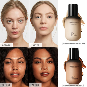 Su propia marca pardo el <span class=keywords><strong>color</strong></span> de la piel duradera líquido Fundación líquido de maquillaje Fundación - Product Image 2