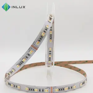 Led Strip Rgb Smd DC24V 12V Smd 5050 5 In 1 60leds/m 12mm 5 Colors In 1 Led Rgb Cct Colorful Changing Rgbww Led Strip