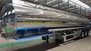 <span class=keywords><strong>4000</strong></span> <span class=keywords><strong>litros</strong></span> Tri-eje <span class=keywords><strong>de</strong></span> aluminio tanque <span class=keywords><strong>de</strong></span> <span class=keywords><strong>agua</strong></span> 45cbm aislamiento <span class=keywords><strong>cisterna</strong></span> <span class=keywords><strong>de</strong></span> combustible del eje <span class=keywords><strong>de</strong></span> Bogie transporte Semi remolq - Product Image 4