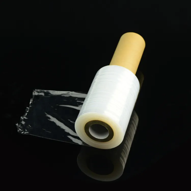 20 Microns Clear Cling Manual Stretch Mini Film Packing Plastic Wrap