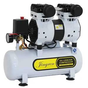 Compressor de ar pequeno sem óleo 750w 1hp