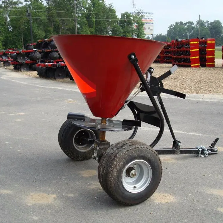 De alta calidad chino ATV fertilizante esparcidor tiene una amplia superficie de trabajo y de fácil operación