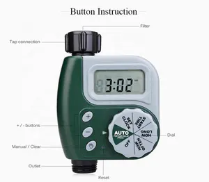 Irrigazione del giardino Timer Valvola a Sfera Automatica Elettronico Timer Acqua Casa Giardino Irrigazione Timer del Sistema di Controllo