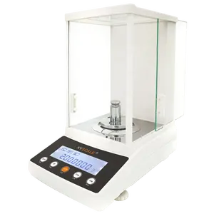 Accuracy 0.0001g 200g lab analytical balance 0.1mg gram precision digital electronic balance scales